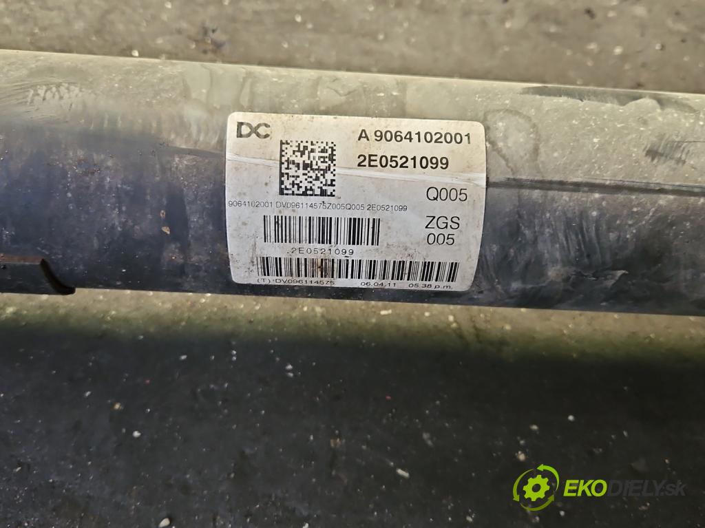 Vw Crafter 2006-2016 2.5 tdi 136 HP manual 100 kW 2461 cm3 4- Hřídel: zadné A9064100016 (Kardaňový hriadeľ)