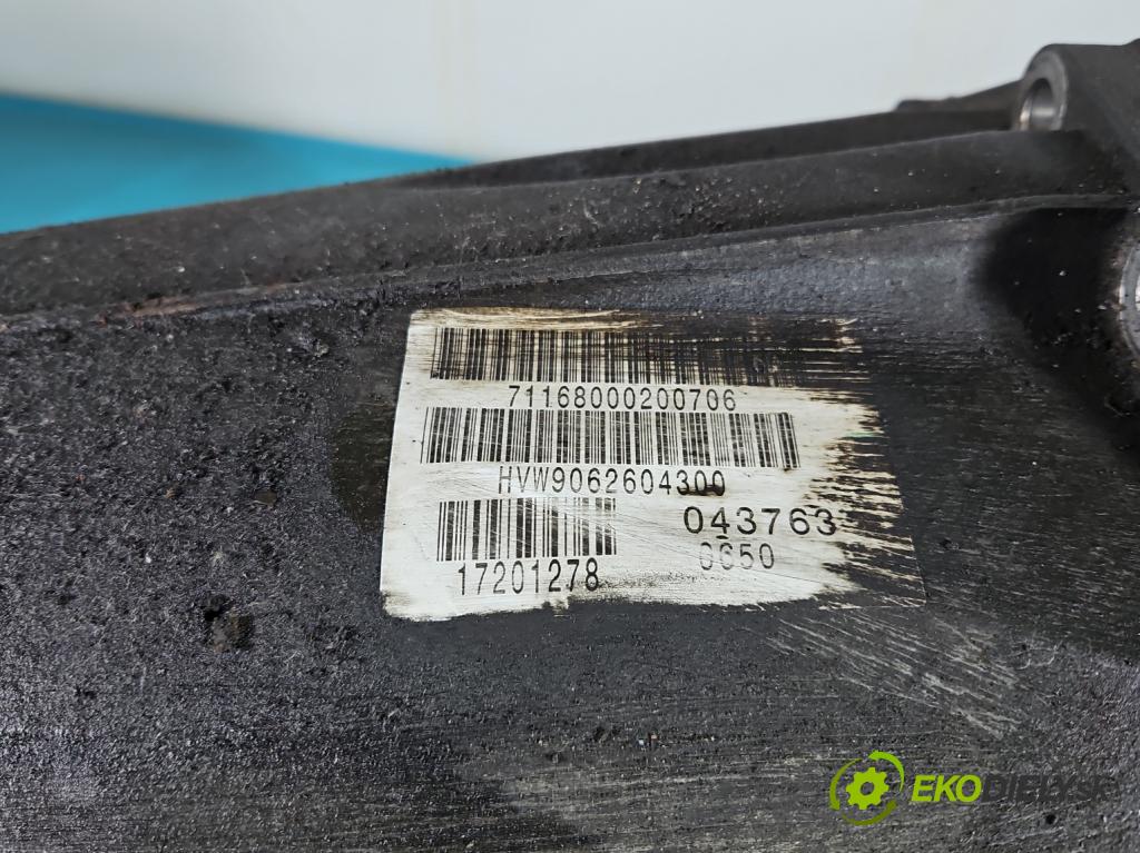 Vw Crafter 2006-2016 2.5 tdi 136 HP manual 100 kW 2461 cm3 4- prevodovka stupeň,rýchlosť manual HVW9062604300