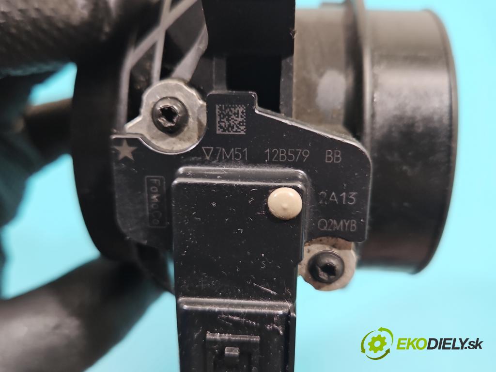 Ford Focus Mk3 2010-2018 1.6 tdci 116 HP manual 85 kW 1560 cm3 5- průtokoměr: AV61-9C623-CB (Váha vzduchu)