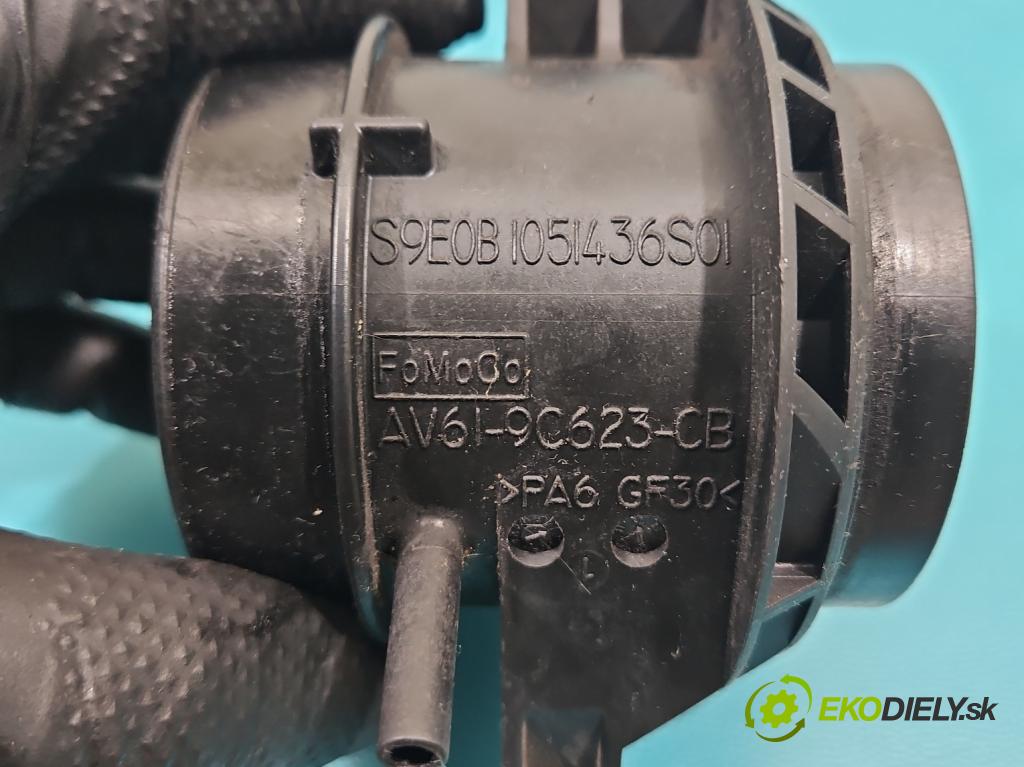 Ford Focus Mk3 2010-2018 1.6 tdci 116 HP manual 85 kW 1560 cm3 5- průtokoměr: AV61-9C623-CB (Váha vzduchu)
