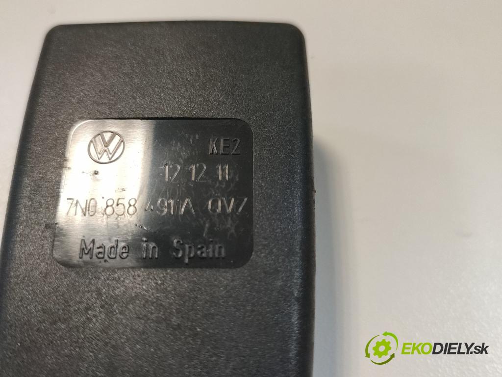 Vw Sharan II 2010-2022 2.0 tdi 170 HP automatic 125 kW 1968 cm3 5- pas bezpečnosť: zadné pravý 7N0858491A