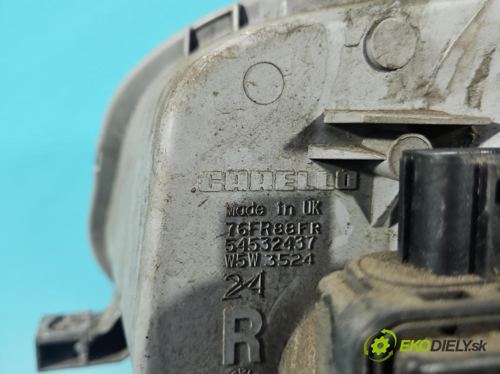 Honda Civic VI 1995-2001 1.4 16v 90 HP manual 66 kW 1396 cm3 5- Reflektor: pravý  (Svetlo predné pravé)