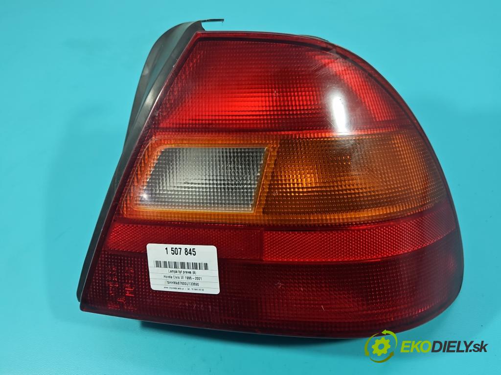 Honda Civic VI 1995-2001 1.4 16v 90 hp manual 66 kW 1396 cm3 5- světlo zadní pravé  (Klika dveří ostatní)