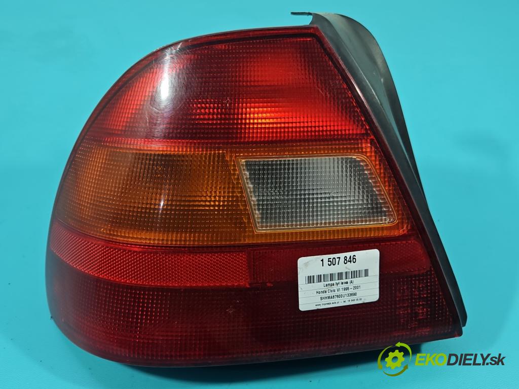 Honda Civic VI 1995-2001 1.4 16v 90 hp manual 66 kW 1396 cm3 5- světlo zadní levé  (Klika dveří ostatní)