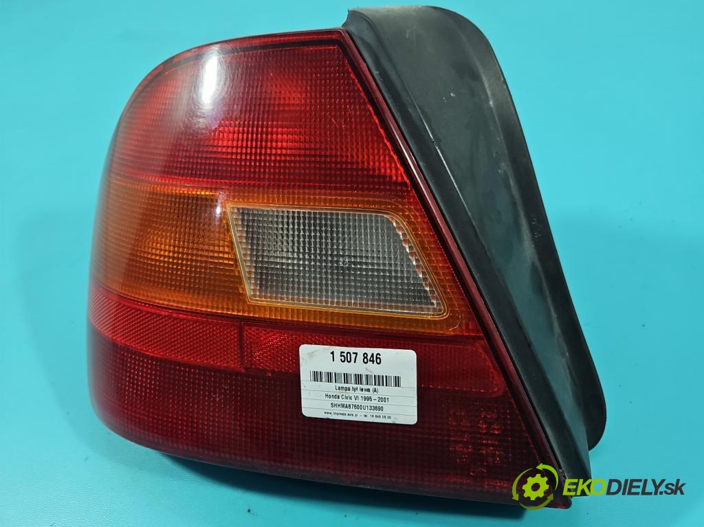 Honda Civic VI 1995-2001 1.4 16v 90 hp manual 66 kW 1396 cm3 5- světlo zadní levé  (Klika dveří ostatní)