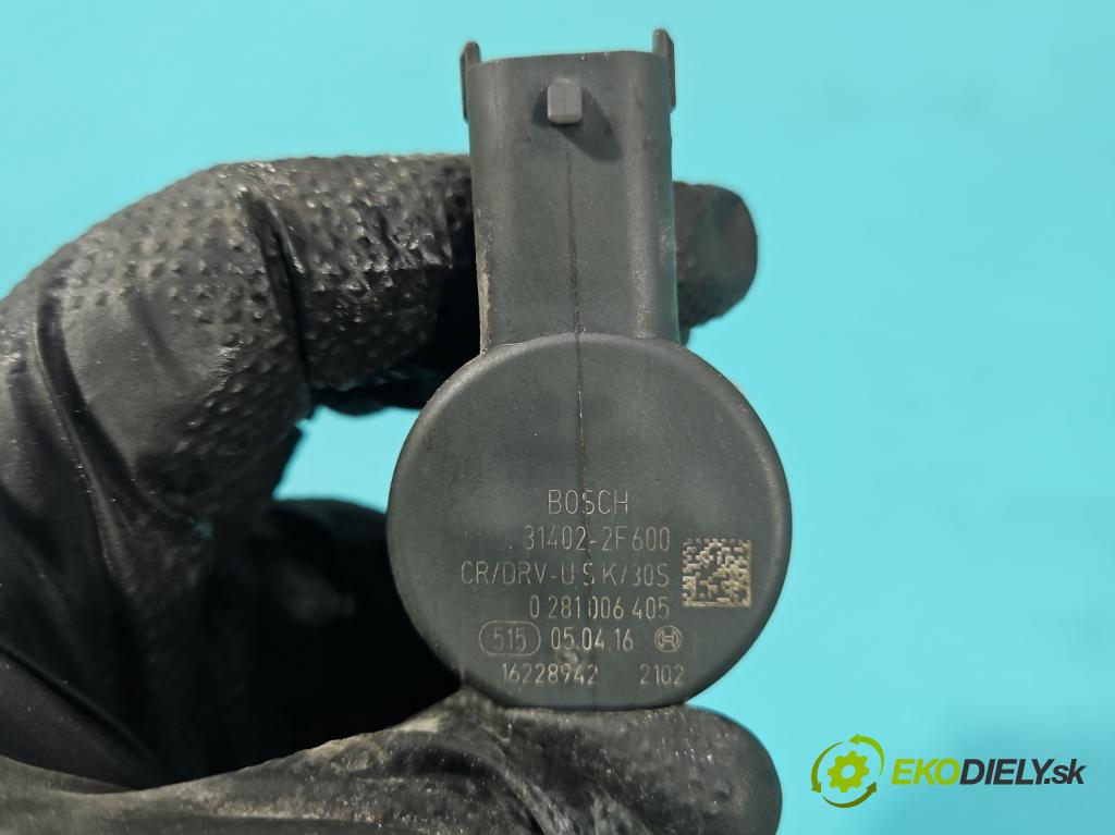 Kia Sorento III 2014-2020 2.0 crdi 185 HP automatic 136 kW 1999 cm3 5- snímač tlak: palivo 0281006405 (Snímač)