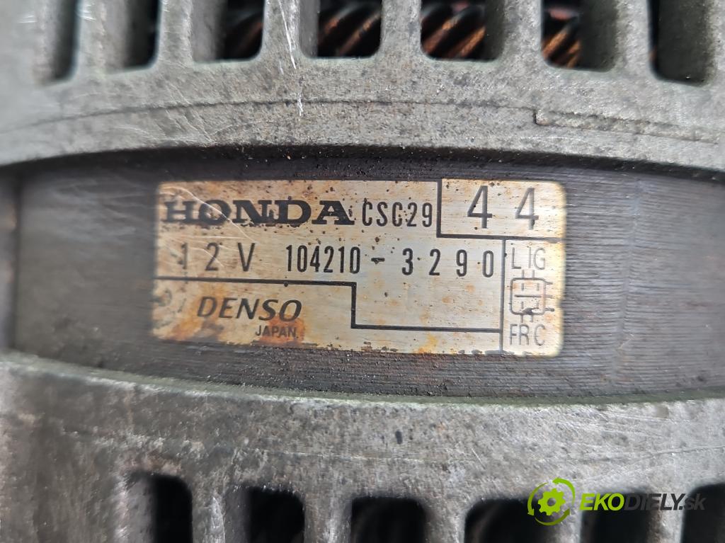 Honda Accord VII 2002-2008 2.0 16V 155 HP manual 114 kW 1998 cm3 4- Alternator 104210-3290 (Alternátor)