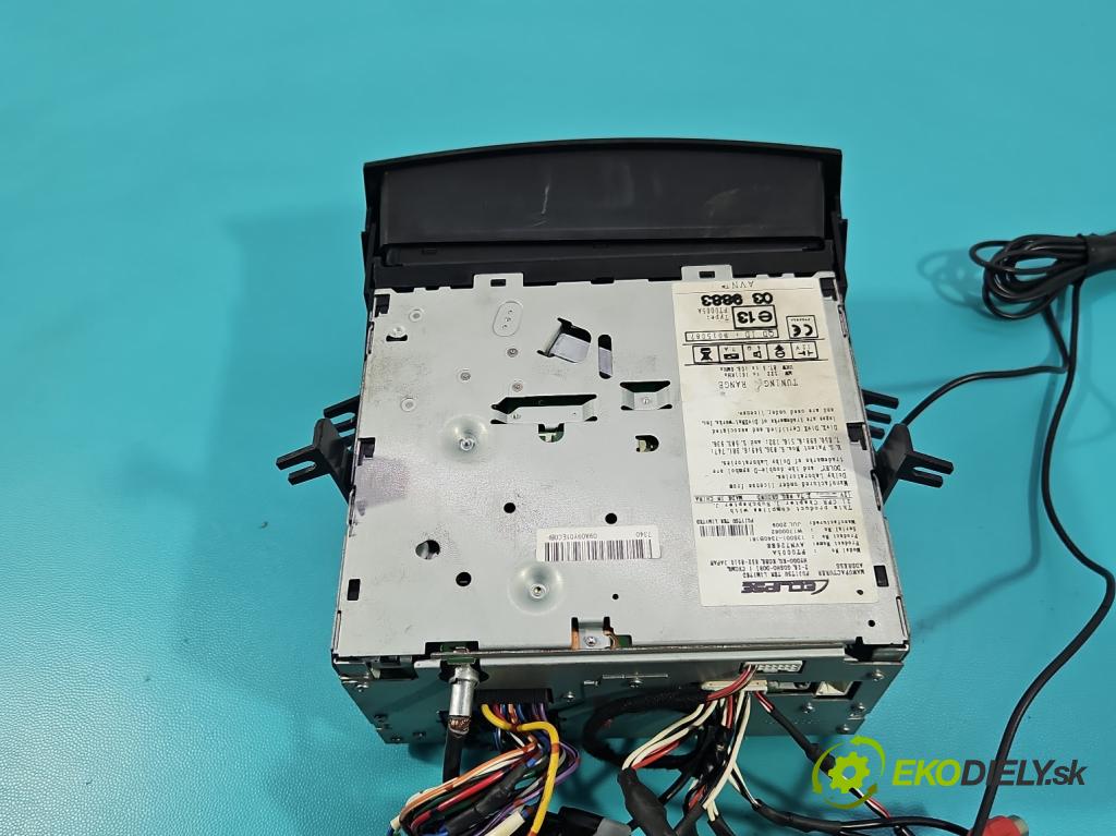 Subaru Legacy V 2009-2014 2.0 D boxer 150 HP manual 110 kW 1998 cm3 5- Radio ECLIPSE AVN726EE
