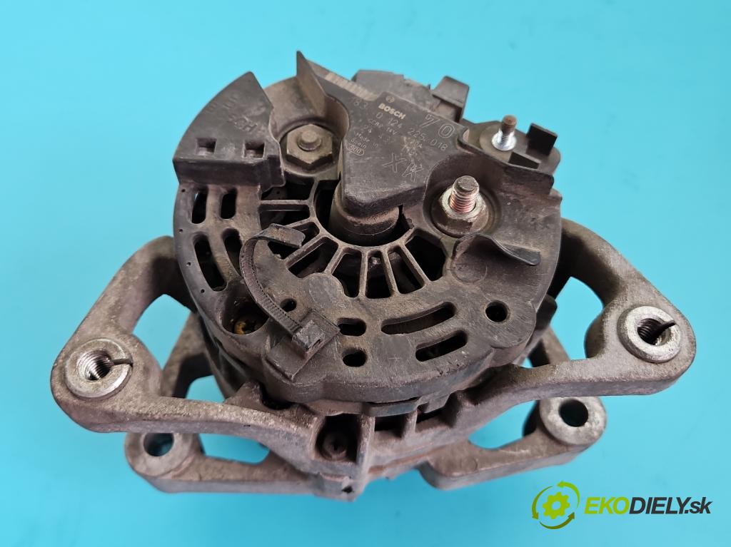 Opel Corsa C 2000-2006 1.0 12V 58 HP manual 43 kW 973 cm3 3- Alternator 0124225018 (Alternátor)