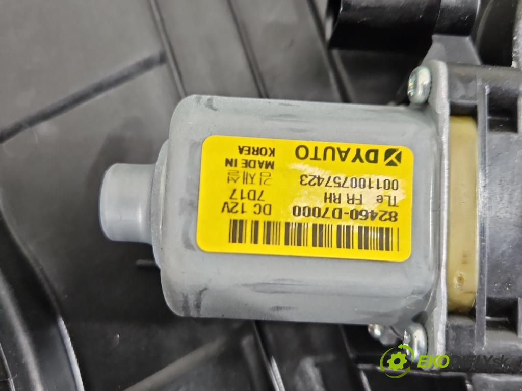 Hyundai Tucson III 2015-2020 1.6 GDI 132  HP manual 97 kW 1591 cm3 5- mechanizmus okna predné pravý 82460-D7000