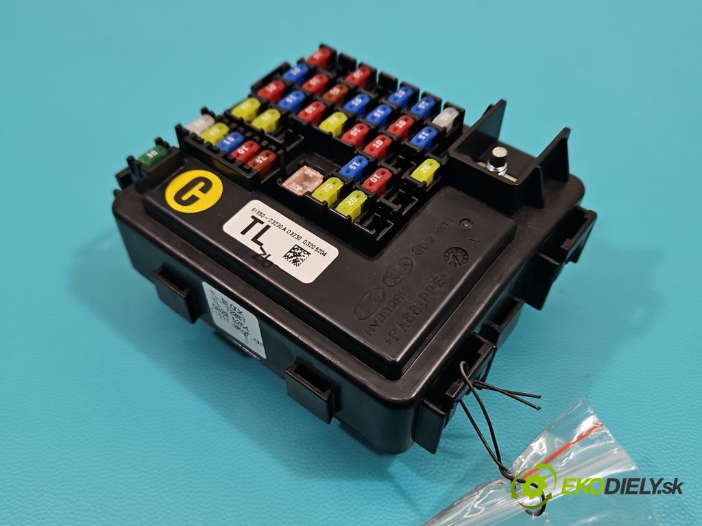 Hyundai Tucson III 2015-2020 1.6 GDI 132 hp manual 97 kW 1591 cm3 5- skříňka pojistková 91950-D3230 (Pojistková skříňka)