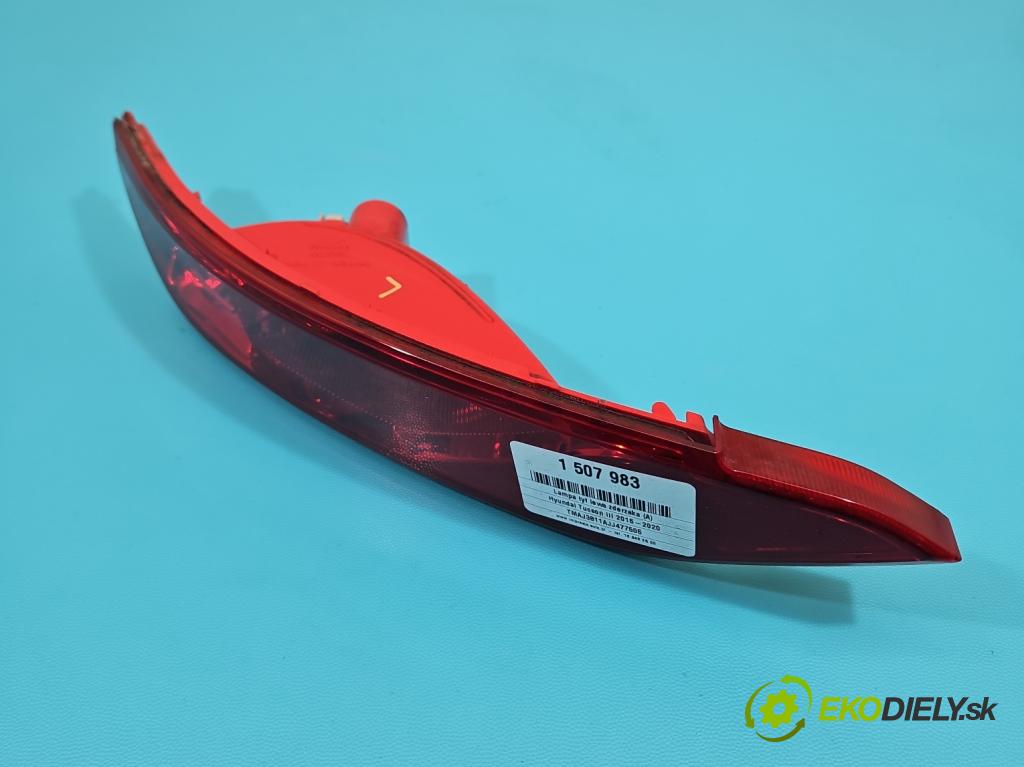 Hyundai Tucson III 2015-2020 1.6 GDI 132  HP manual 97 kW 1591 cm3 5- svetlo / reflektor zadné ľavé nárazník 92405-D3100