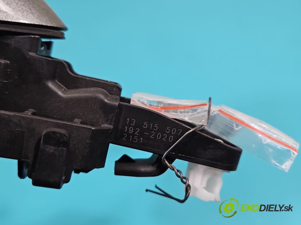 Opel Astra V  2015-2022 1.5 cdti 105 hp manual 77 kW 1496 cm3 5- klika přední levé 13515507 (Vnější přední levá klika dveří)