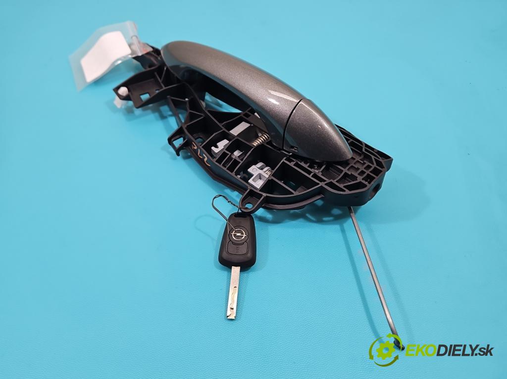 Opel Astra V  2015-2022 1.5 cdti 105 hp manual 77 kW 1496 cm3 5- klika přední levé 13515507 (Vnější přední levá klika dveří)