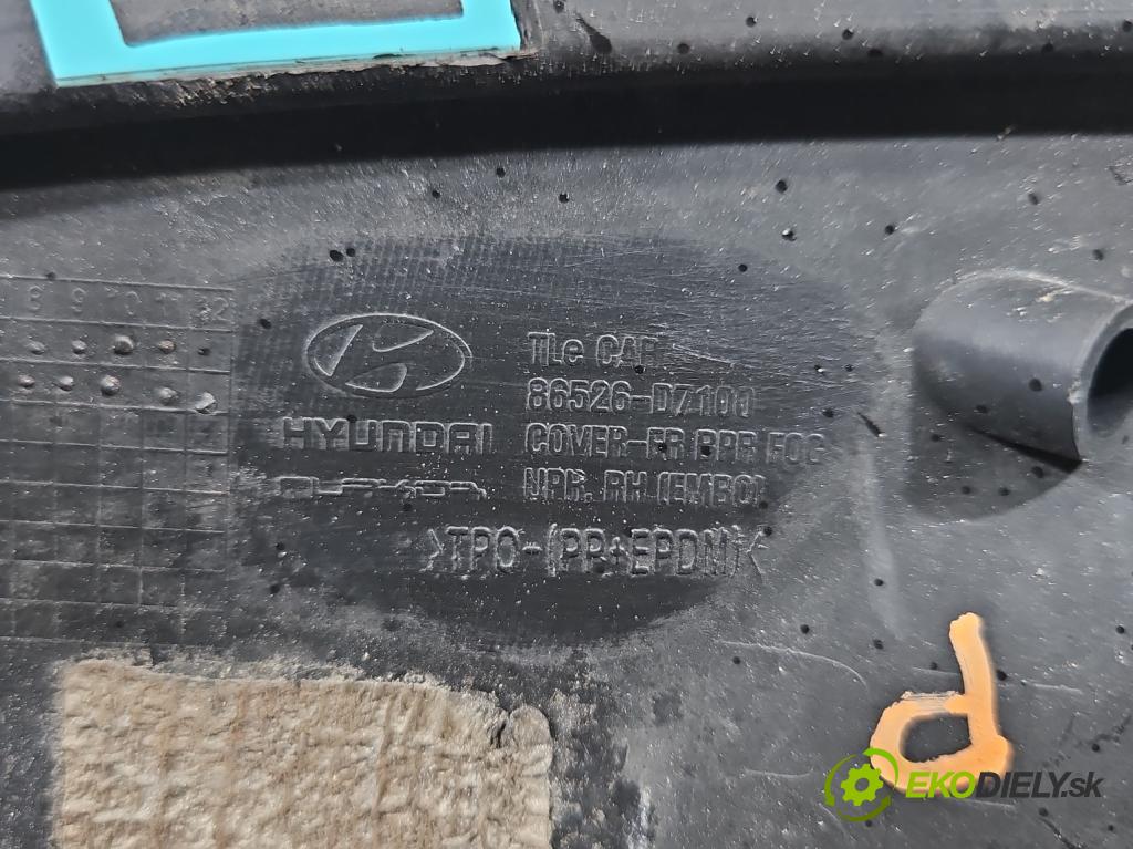 Hyundai Tucson III 2015-2020 1.6 GDI 132  HP manual 97 kW 1591 cm3 5- blenda mriežka: nárazník pravé 86526-D7100