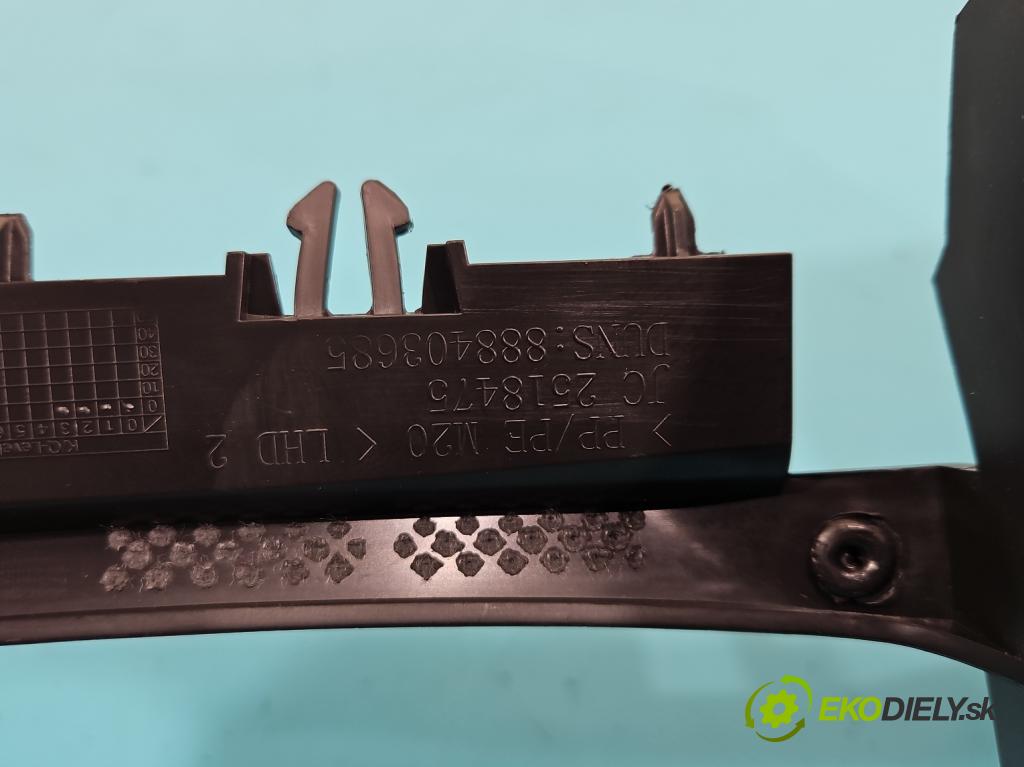 Opel Astra V  2015-2022 1.5 cdti 105 hp manual 77 kW 1496 cm3 5- lišta ozdobná interiéry: 39079555