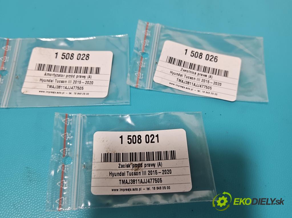 Hyundai Tucson III 2015-2020 1.6 GDI 132 hp manual 97 kW 1591 cm3 5- náboj pravé  (Náboj kola)