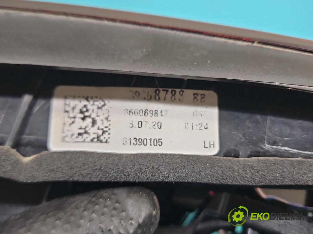 Opel Astra V 2015-2022 1.5 cdti 105 hp manual 77 kW 1496 cm3 5- světlo zadní levé 39098788 (Klika dveří ostatní)