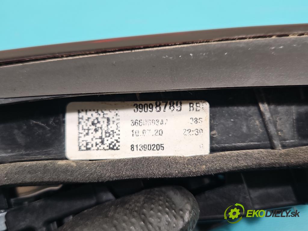 Opel Astra V 2015-2022 1.5 cdti 105 hp manual 77 kW 1496 cm3 5- světlo zadní pravé 39098789 (Klika dveří ostatní)