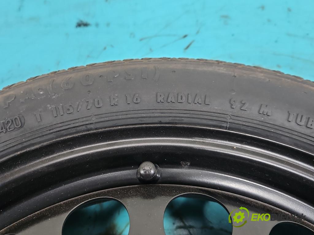 Opel Astra V  2015-2022 1.5 cdti 105 HP manual 77 kW 1496 cm3 5- koleso rezervne 16"