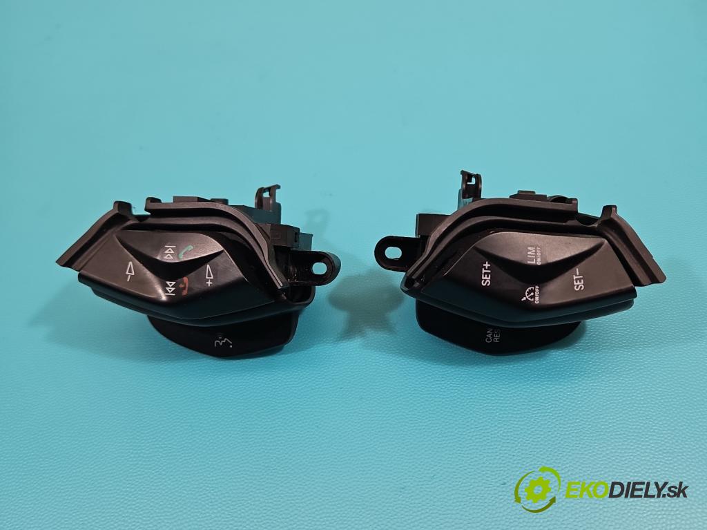 Ford Focus Mk3 2010-2018 1.6 tdci 116 HP manual 85 kW 1560 cm3 5- prepínač multifunkční: řízení: AM5T-9E740-AA (Prepínacie páčky pod volantom)