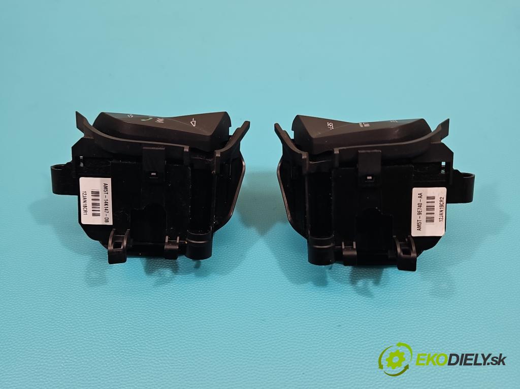 Ford Focus Mk3 2010-2018 1.6 tdci 116 HP manual 85 kW 1560 cm3 5- prepínač multifunkční: řízení: AM5T-9E740-AA (Prepínacie páčky pod volantom)