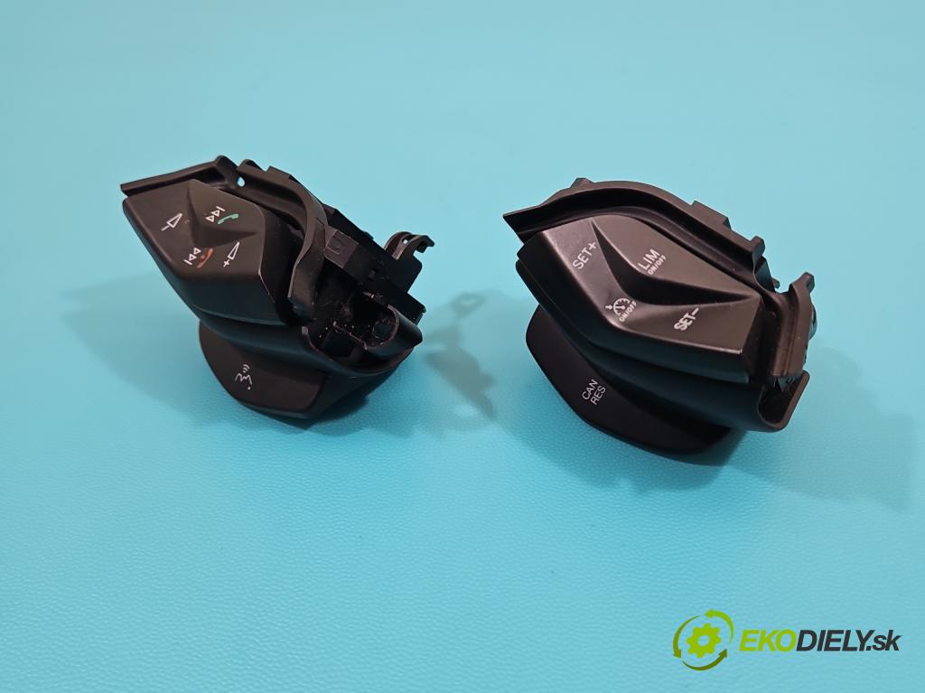 Ford Focus Mk3 2010-2018 1.6 tdci 116 HP manual 85 kW 1560 cm3 5- prepínač multifunkční: řízení: AM5T-9E740-AA (Prepínacie páčky pod volantom)