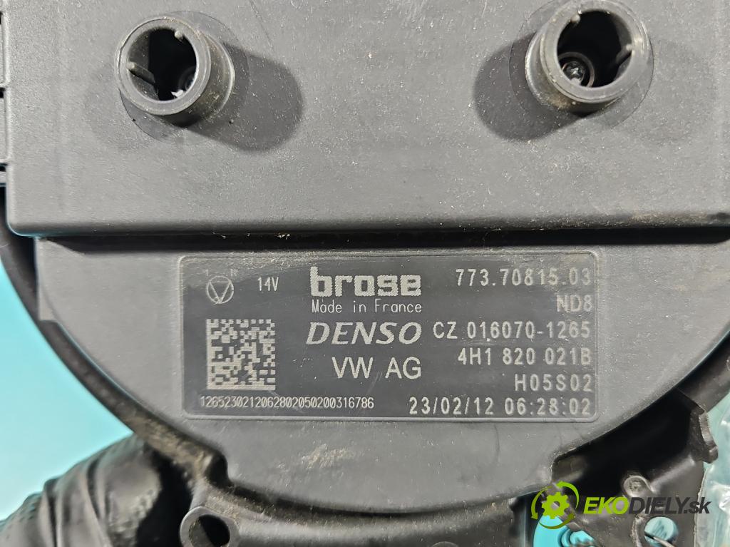 Audi A6 C7 2011-2018 3.0 tdi 204 HP automatic 150 kW 2967 cm3 4- ventilátor vzduchu 4H1820021B