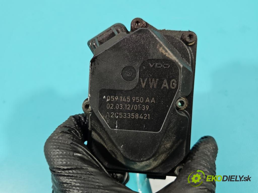 Audi A6 C7 2011-2018 3.0 tdi 204 HP automatic 150 kW 2967 cm3 4- klapka 059145950AA (Škrtiaca klapka)