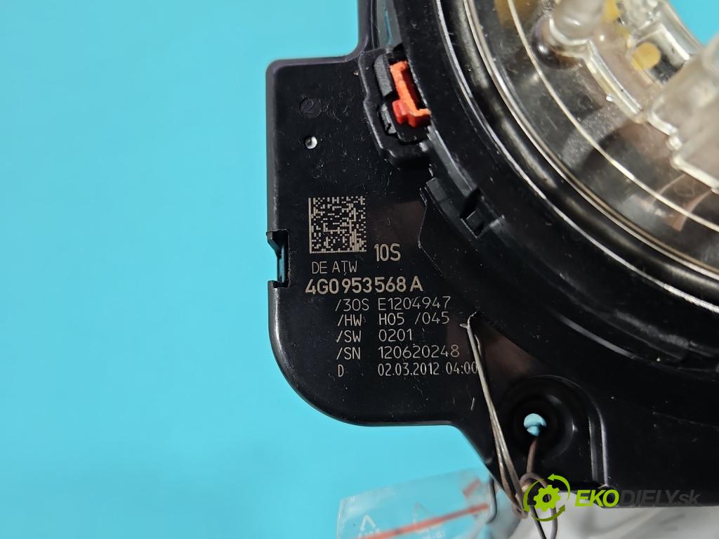 Audi A6 C7 2011-2018 3.0 tdi 204 HP automatic 150 kW 2967 cm3 4- Páska: airbag 4G0953568A (Airbag)