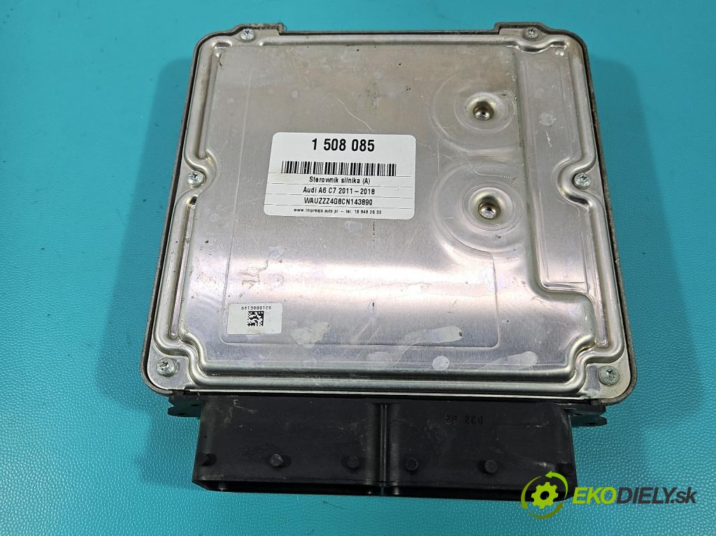 Audi A6 C7 2011-2018 3.0 tdi 204 HP automatic 150 kW 2967 cm3 4- riadiaca jednotka motora 4G0907311E