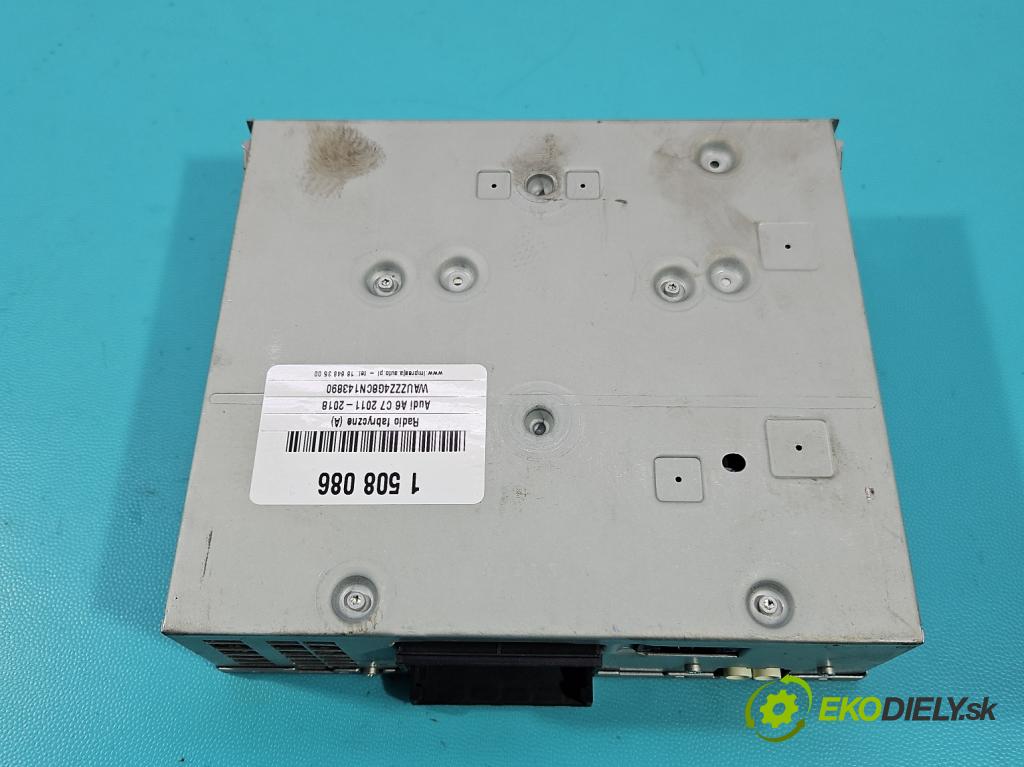 Audi A6 C7 2011-2018 3.0 tdi 204 HP automatic 150 kW 2967 cm3 4- Radio originál 4G0035056E