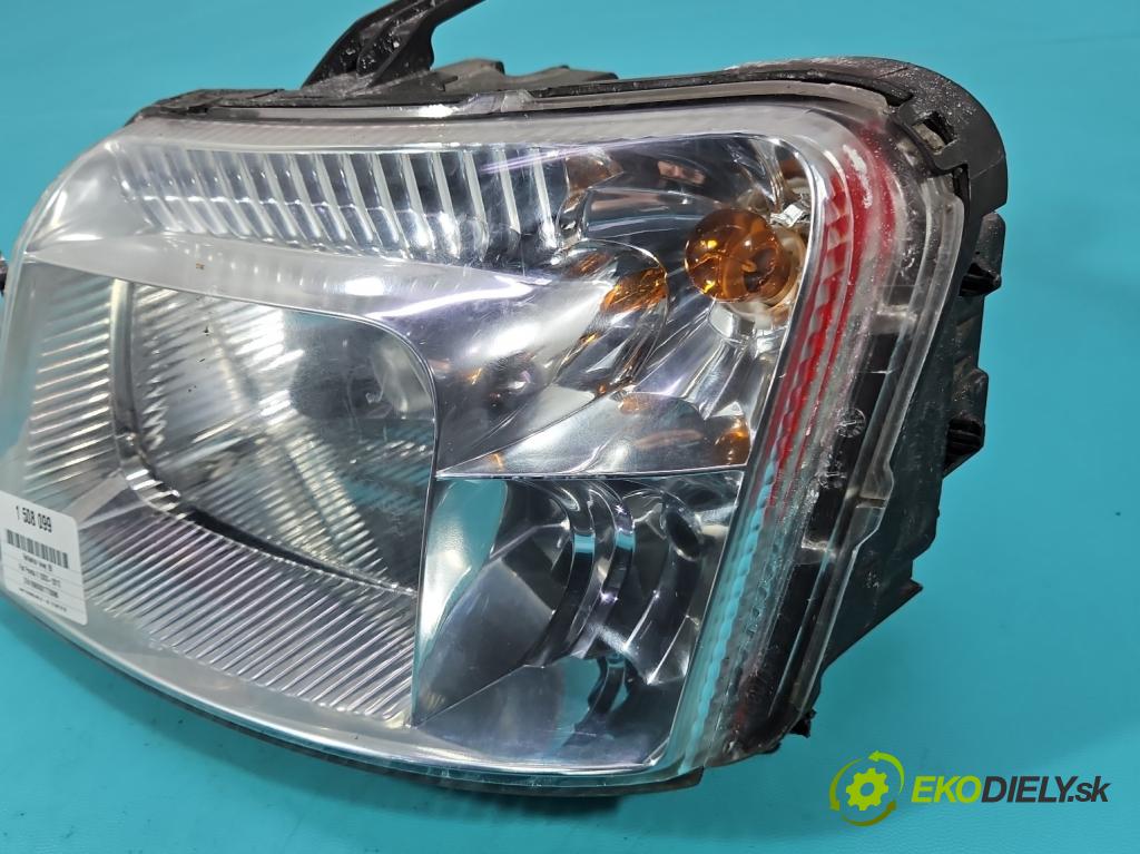 Fiat Panda II 2003-2012 1.1 54 HP manual 40 kW 1108 cm3 5- Reflektor: ľavý  (Kľučka dverí ostatné)