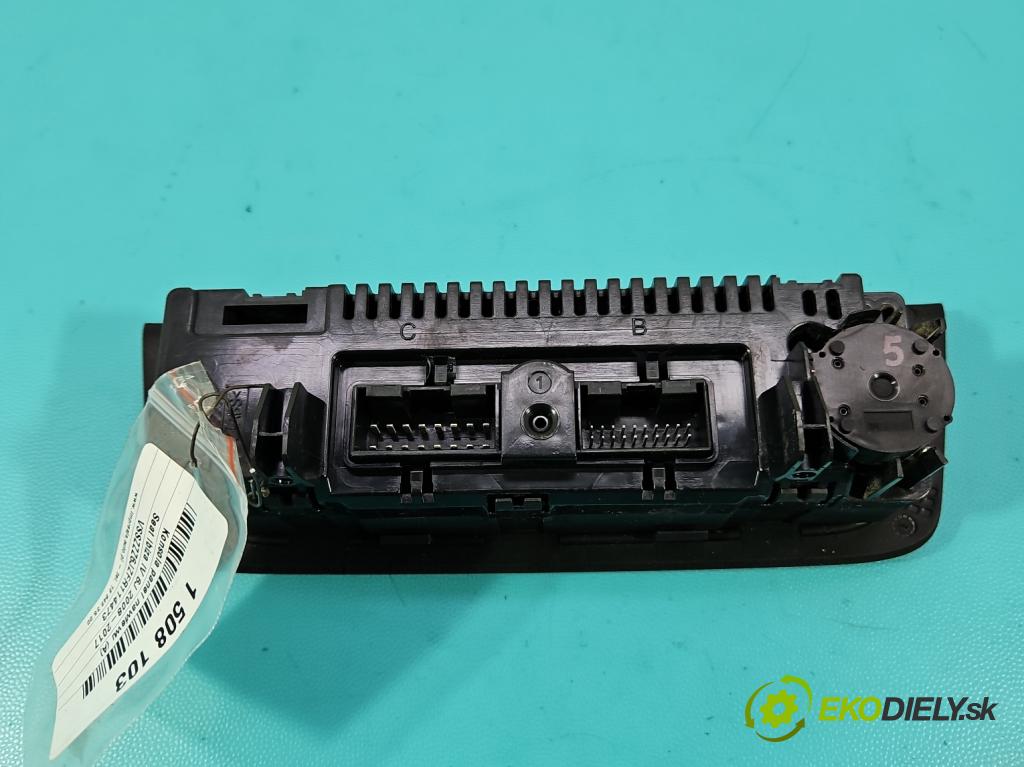 Seat Ibiza IV 6J 2008-2017 1.6 tdi 105 hp manual 77 kW 1598 cm3 5- palubní deska panel topení 6J0820043E