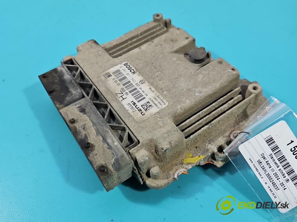 Opel Astra III 2004-2014 1.7 cdti 101 HP manual 74 kW 1686 cm3 5- riadiaca jednotka motora 0281011943