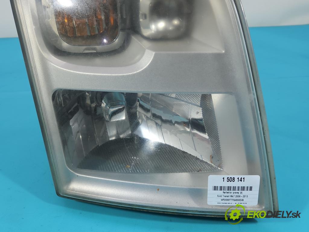 Ford Transit Mk7 2006-2013 2.4 tdci 116 HP manual 85 kW 2402 cm3 5- Reflektor: pravý  (Svetlo predné pravé)