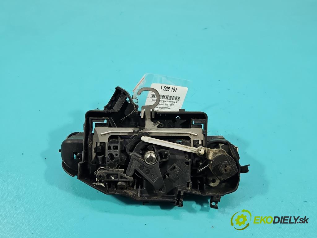 Fiat Croma II 2005-2010 1.9 jtd 150 hp manual 110 kW 1910 cm3 5- klika přední levé 51734935 (Vnější přední levá klika dveří)