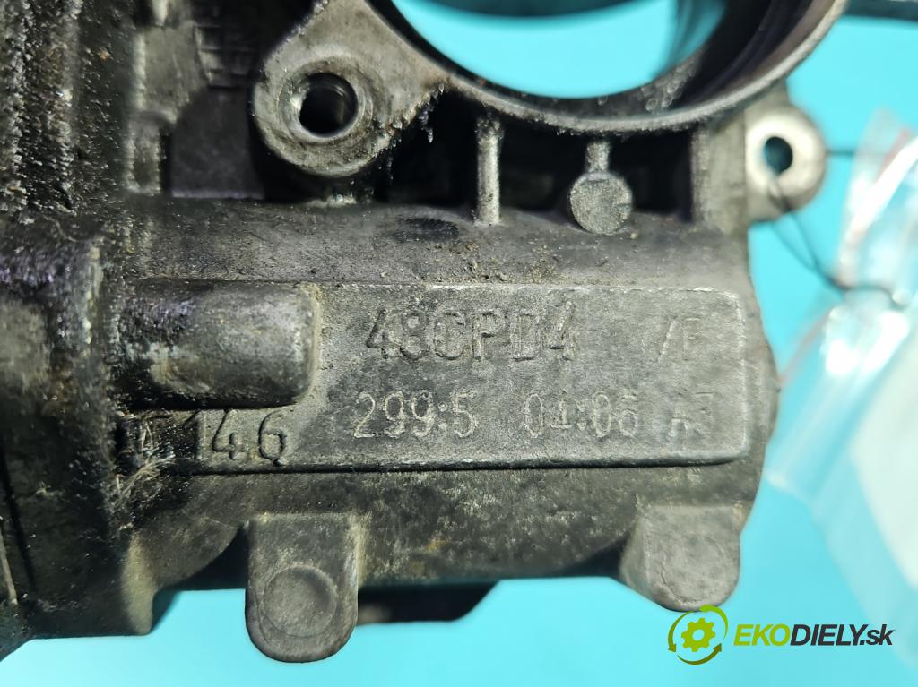 Fiat Croma II 2005-2010 1.9 jtd 150 HP manual 110 kW 1910 cm3 5- klapka 48CPD4 (Škrtiaca klapka)