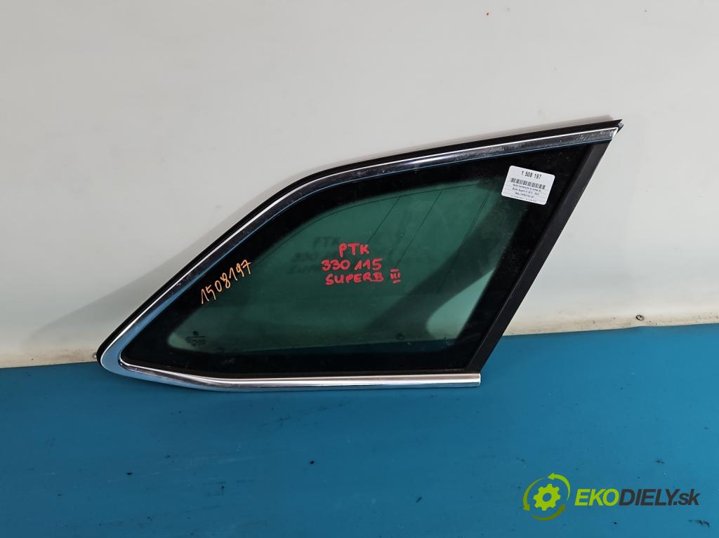 Skoda Superb III 2015-2024 2.0 tdi 190 HP automatic 140 kW 1968 cm3 5- sklo zadné pravé 