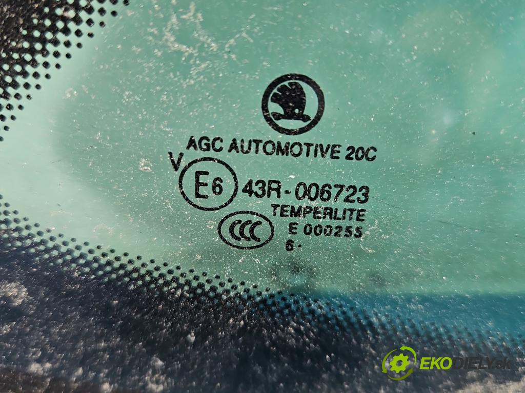 Skoda Superb III 2015-2024 2.0 tdi 190 HP automatic 140 kW 1968 cm3 5- sklo zadné pravé