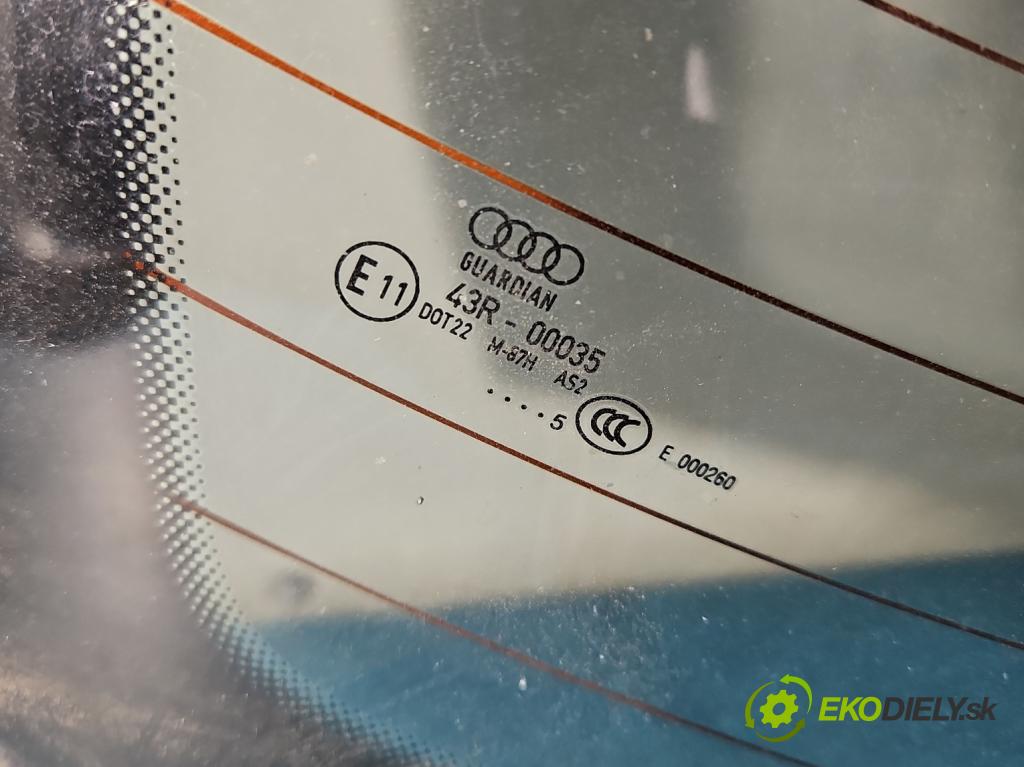 Audi A8 D3 2002-2009 3.0 tdi 232KM automatic 171 kW 2967 cm3 4- sklo zadní  (Zadní sklo)