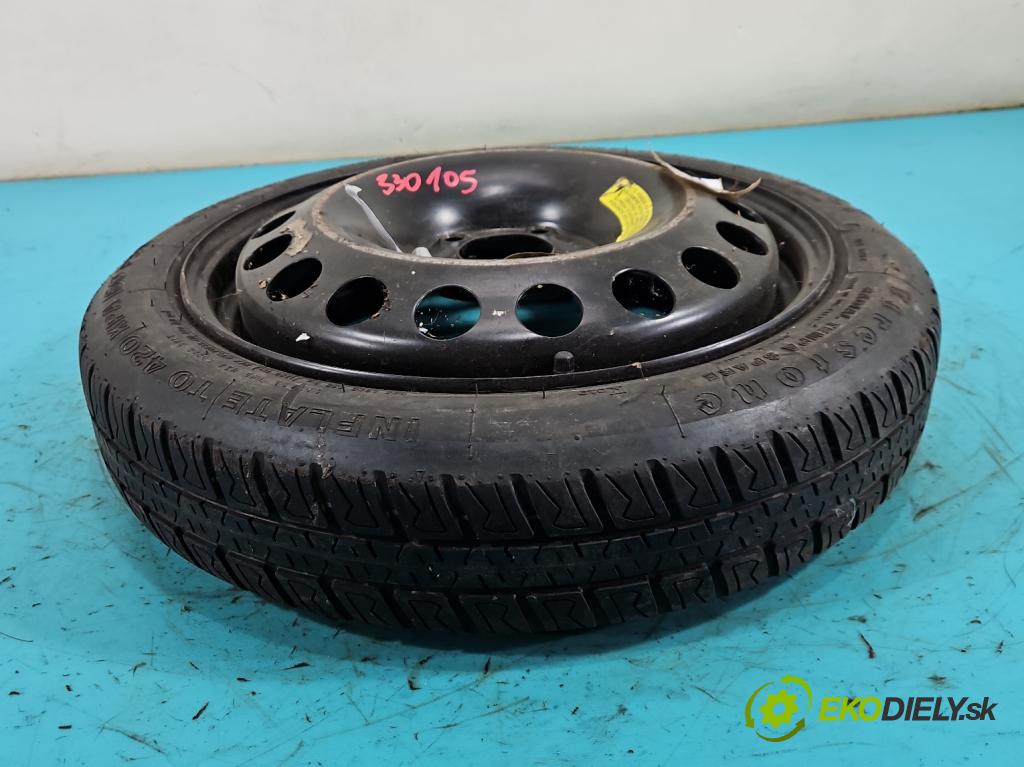 Opel Astra III 2004-2014 1.7 cdti 101 hp manual 74 kW 1686 cm3 5- kolo náhradní 16"