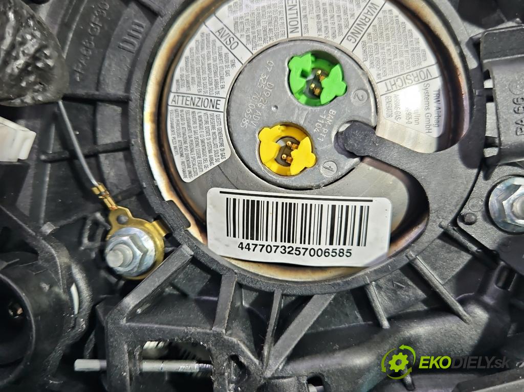 Fiat Bravo II 2007-2014 1.9 jtd 120 hp manual 88 kW 1910 cm3 5- Polštář: vzduch: Řidič: 07354615250 (Airbag)