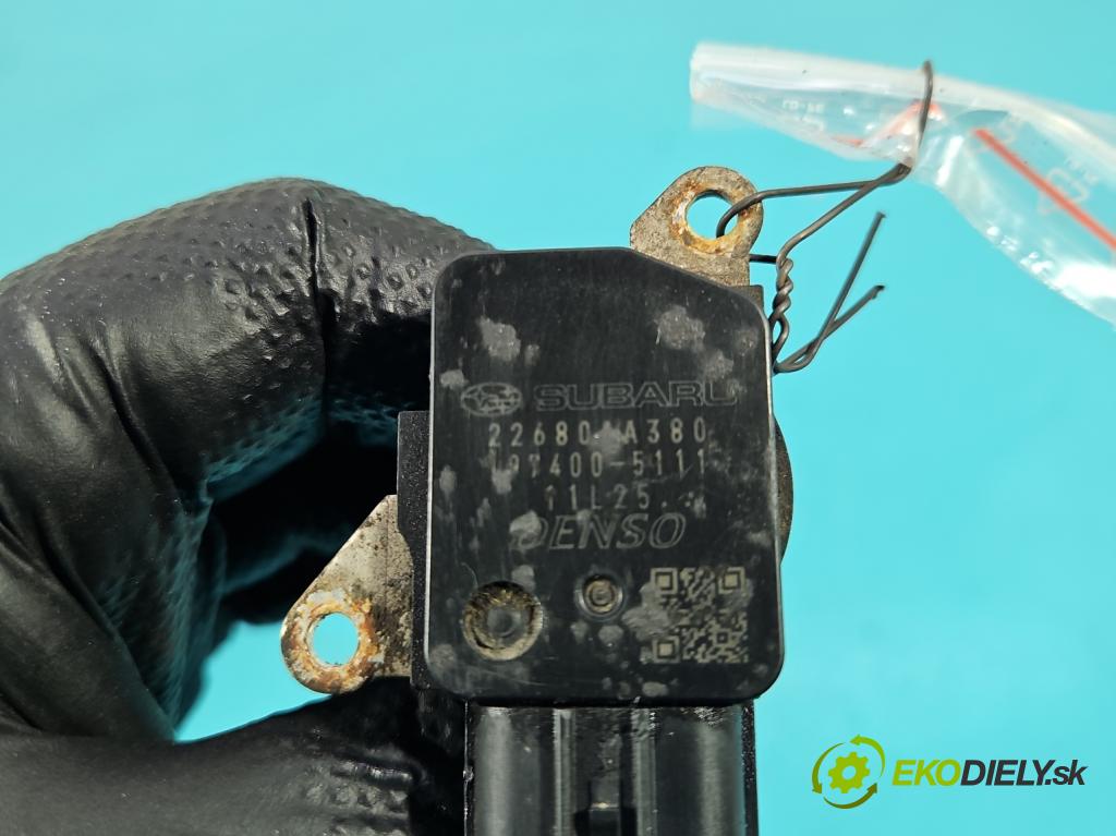 Subaru Legacy V 2009-2014 2.0 boxer 150 HP manual 110 kW 1998 cm3 5- průtokoměr: 197400-5111 (Váha vzduchu)