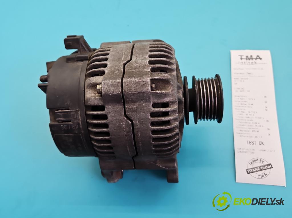 Vw Golf III 1991-1998 1.4 8V 60 HP manual 44 kW 1390 cm3 5- Alternator 028903025H (Alternátor)