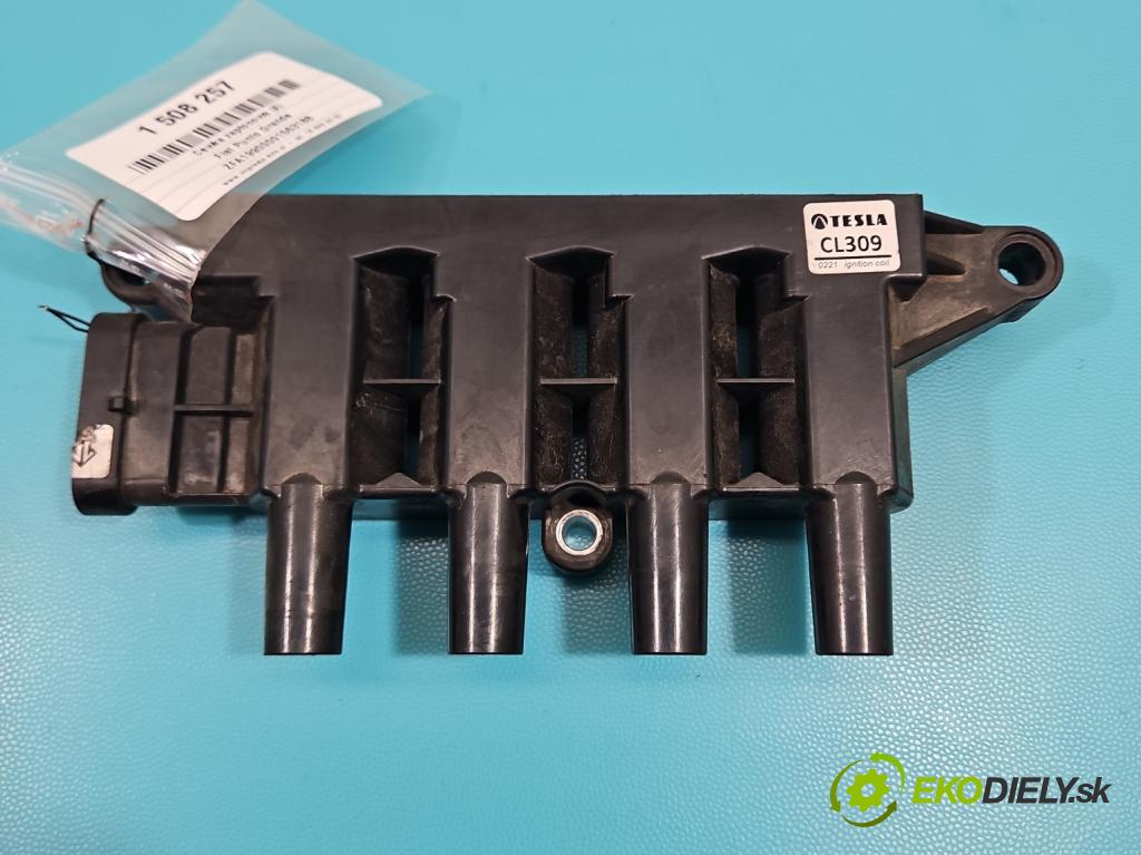 Fiat Punto Grande 1.4 8V 77 HP manual 57 kW 1368 cm3 5- cievka zapaľovacia  (Zapaľovacia cievka)