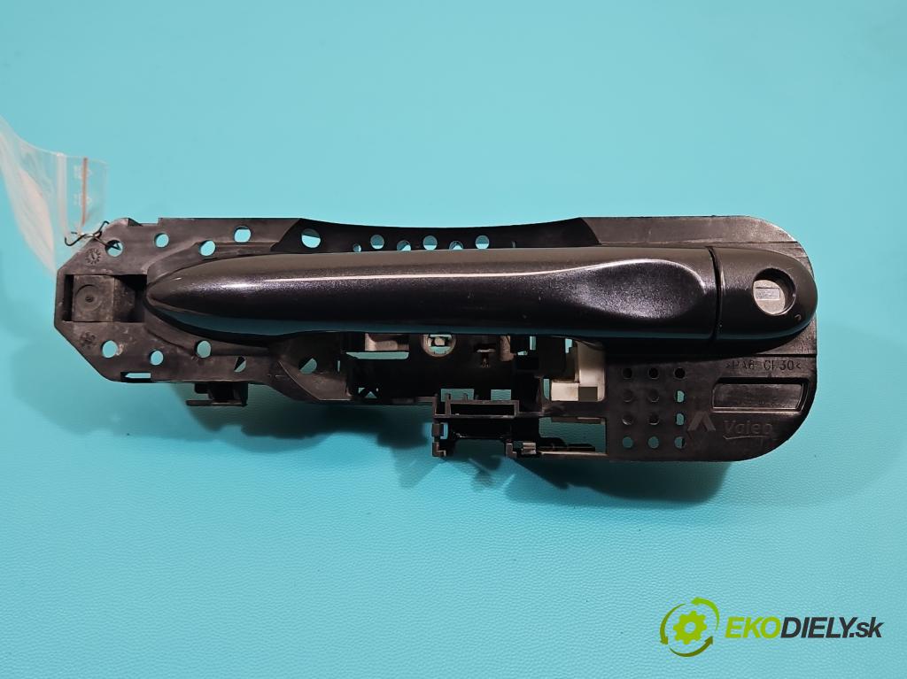 Renault Megane III 2008-2016 1.5 dci 110 HP manual 81 kW 1461 cm3 5- rukoväť predné ľavé mimo: 806070032R (Kľučka dverí vonkajšia predná ľavá)