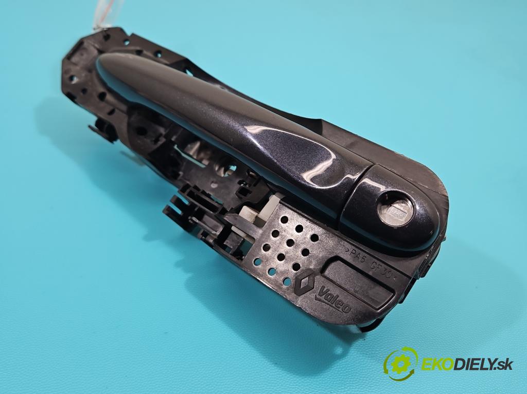 Renault Megane III 2008-2016 1.5 dci 110 HP manual 81 kW 1461 cm3 5- rukoväť predné ľavé mimo: 806070032R (Kľučka dverí vonkajšia predná ľavá)