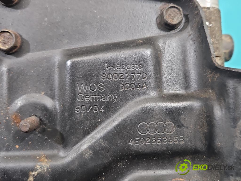 Audi A8 D3 2002-2009 3.0 tdi 232KM automatic 171 kW 2967 cm3 4- Webasto 4E0815069E (Webasto (nezávislé kúrenie))