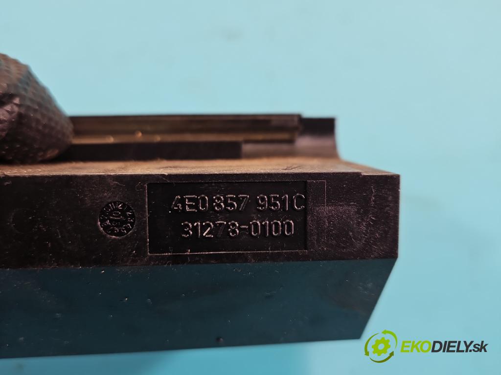 Audi A8 D3 2002-2009 3.0 tdi 232KM automatic 171 kW 2967 cm3 4- lišta ozdobná interiéry: 4E1857115C